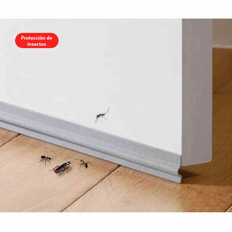 2 Tiras de Sellado Autoadhesiva para Ventanas y Puertas Corredizas