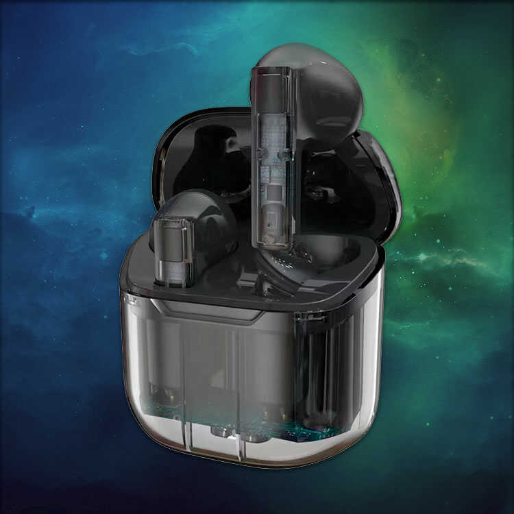 Audífonos Inalámbricos Transparentes Bluetooth TWS YX06