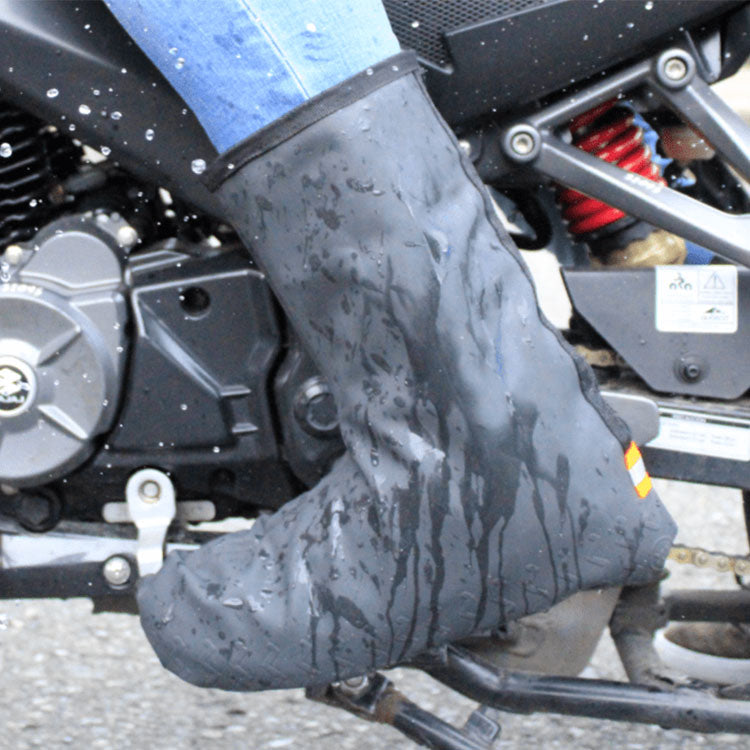 Botas Impermeables de Latex Media Pierna para Moto