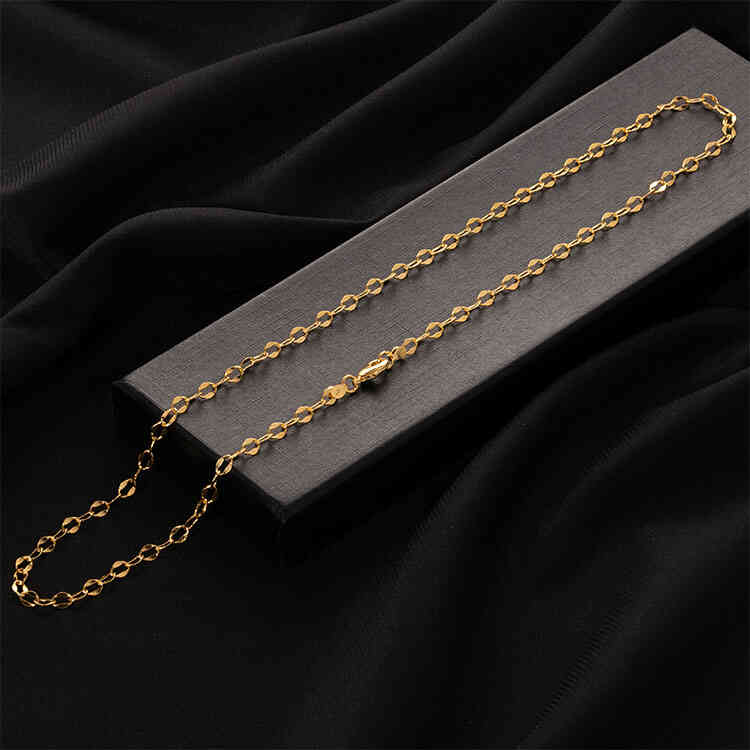 Cadena ORO AURUX Megalos de Eslabones Largos de 45 cm