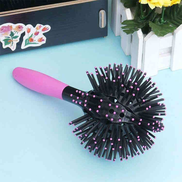 Cepillo Mágico Circular para Cabello 3D Bomb Curl 360º