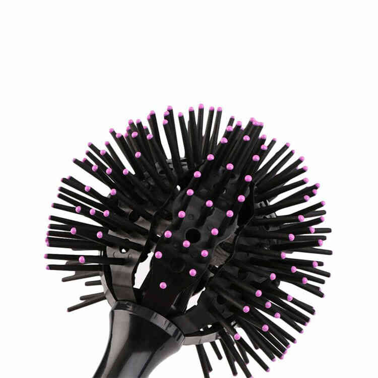Cepillo Mágico Circular para Cabello 3D Bomb Curl 360º