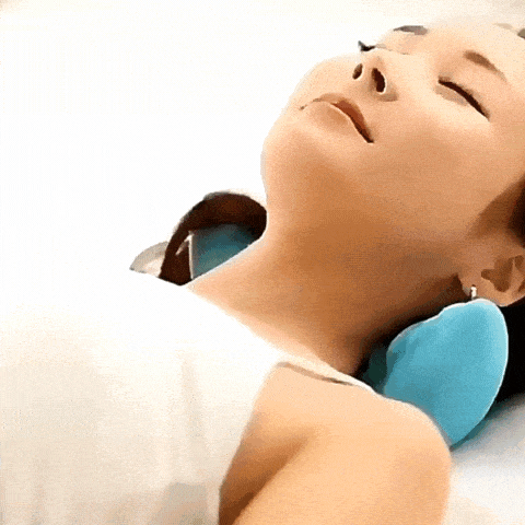 Cojín Relajante Muscular Cervical | Almohada de Masaje para Aliviar el Dolor en el Cuello