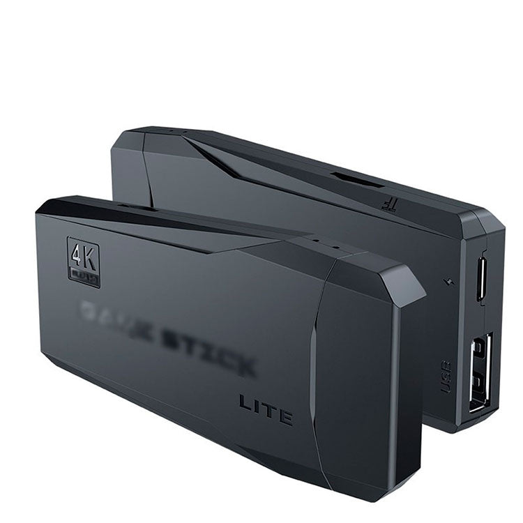 Consola de Videojuegos Retro de 64G Stick Lite 4K Incluye 2 Controles con 10.000 Juegos Integrados