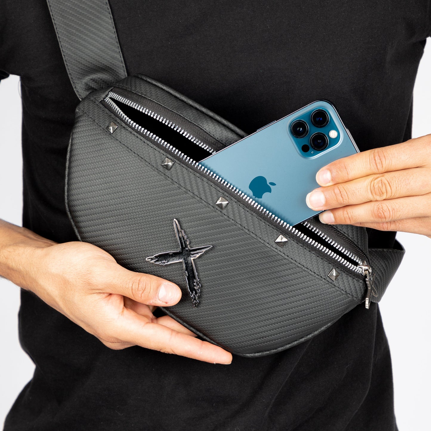 Riñonera Gregorious Carbon Fiber Laequis