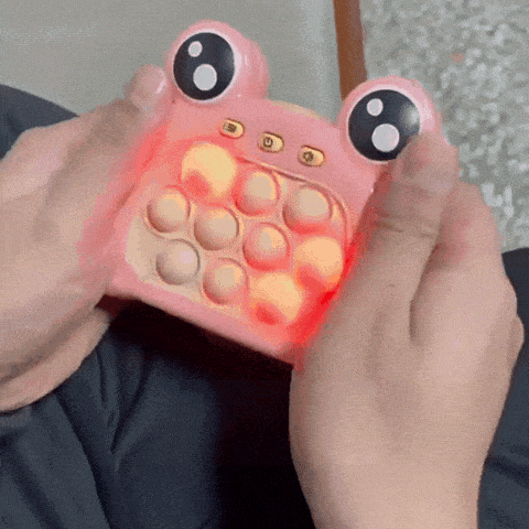 Juego de Burbujas Pop It Eléctrico Push Game | Juguete Antiestrés para Niños y Adultos