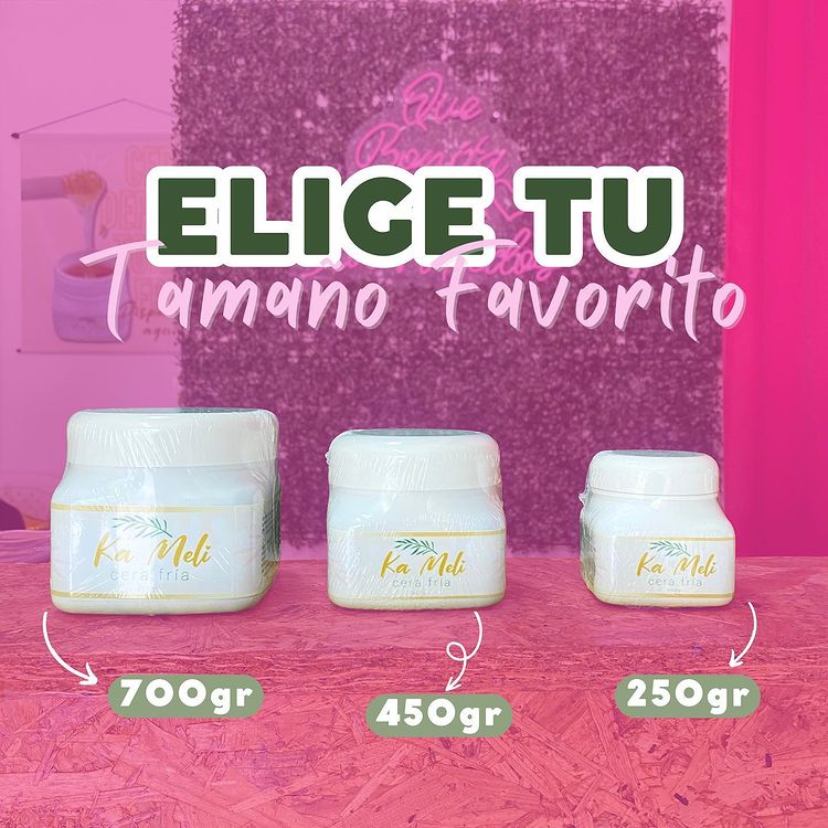 Kit Cera Fría para Depilación Corporal + 10 Lienzos y Aplicador Ka Meli