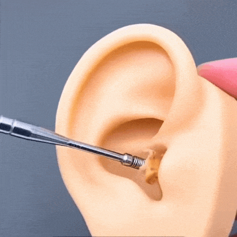 Kit de Limpieza de Cera de Oídos con 6 Piezas Portátil