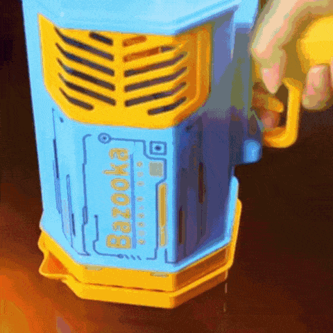 Máquina Lanzadora de Burbujas Automática Recargable