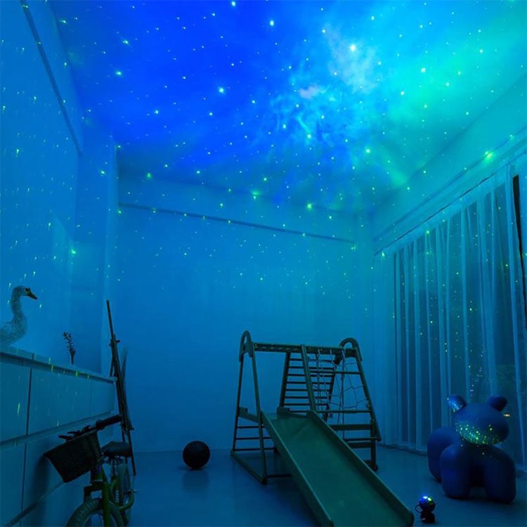 Mini Astronauta Proyector de Estrellas y Nebulosa Ajustable 360º y Desmontable + Control Remoto