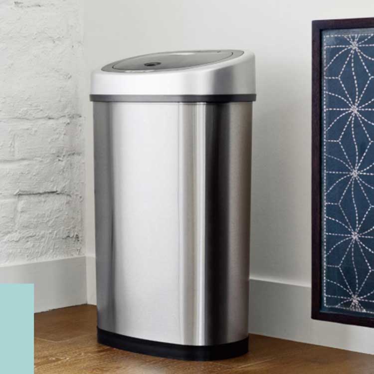 Papelera Automática 30 Litros para Separación de Residuos con Sensor de Movimiento Ninestars