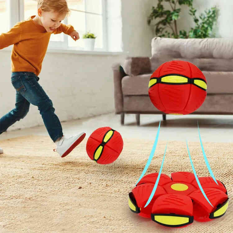 Pelota Voladora Expandible | Pelota de Deformación Mágica