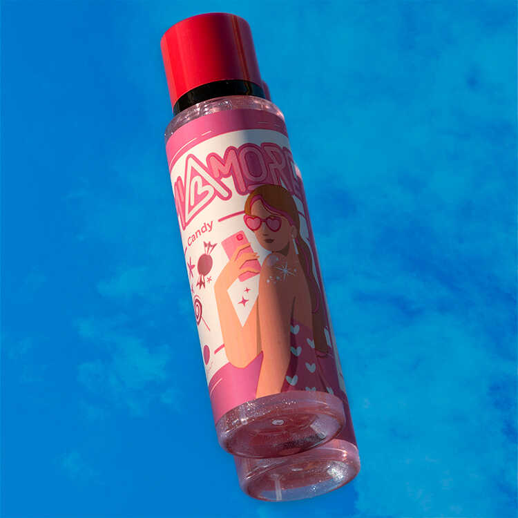 Splash Corporal con Glitter Mi Amore 220 ML