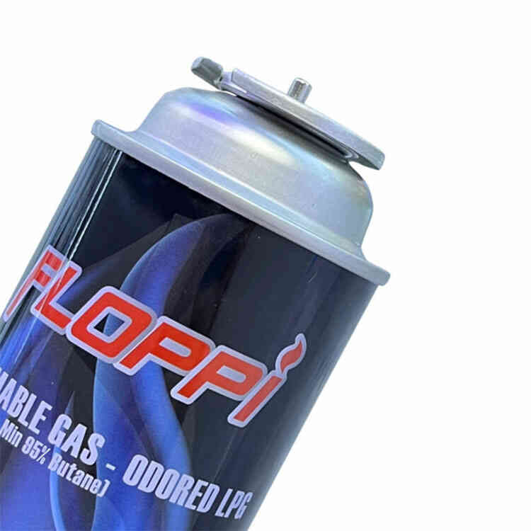 Tanque De Gas Butano Floppi 11X 450 ML/250 G | Repuesto para Mini Fogón de Camping