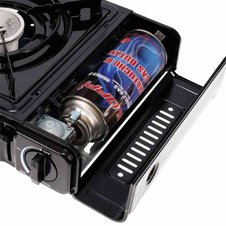 Tanque De Gas Butano Floppi 11X 450 ML/250 G | Repuesto para Mini Fogón de Camping