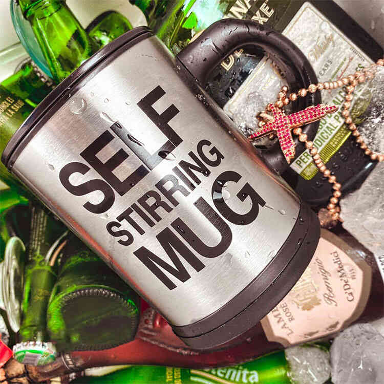 Vaso Mug Mezclador Automático
