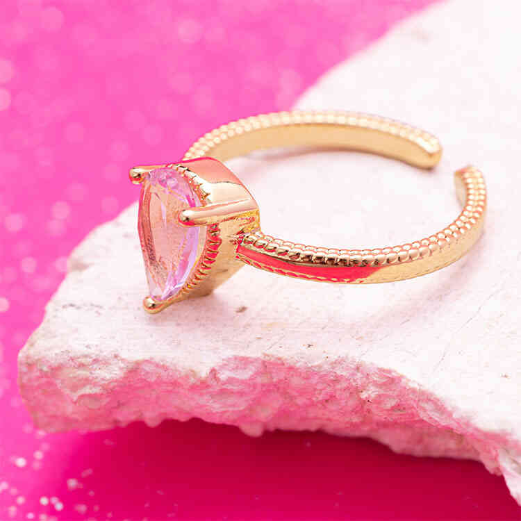 Anillo Pink Diamond | Barbie Drop