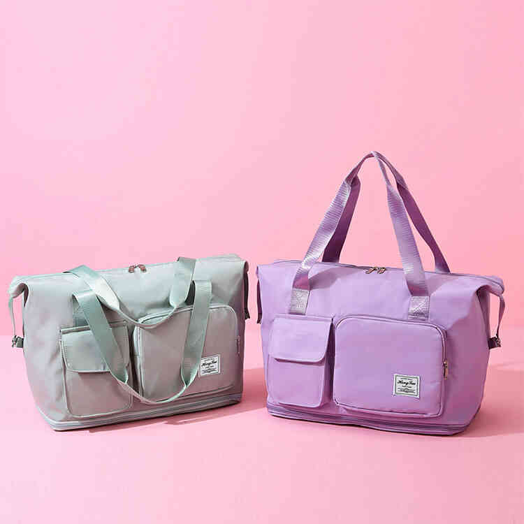 Bolso Deportivo Impermeable y Expandible de Gran Almacenamiento