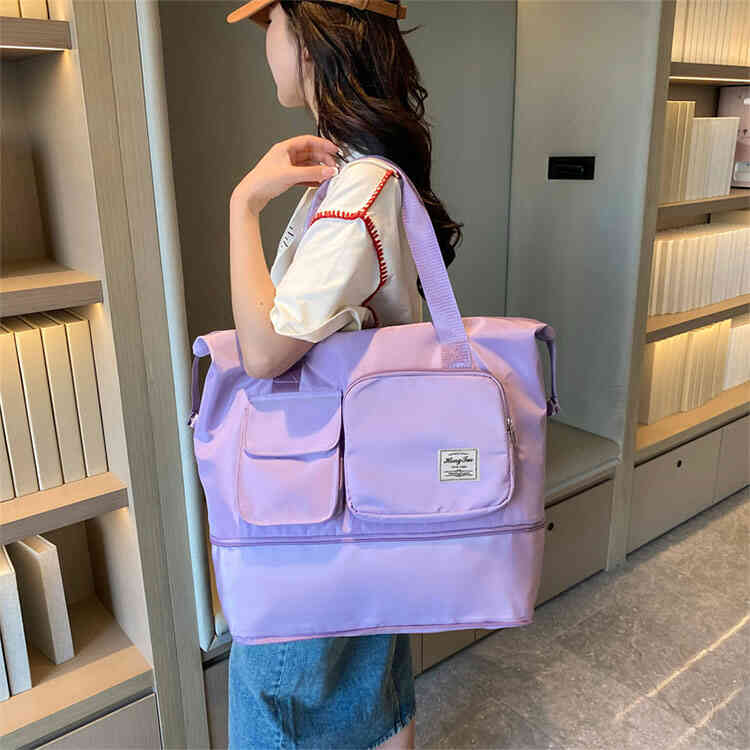 Bolso Deportivo Impermeable y Expandible de Gran Almacenamiento