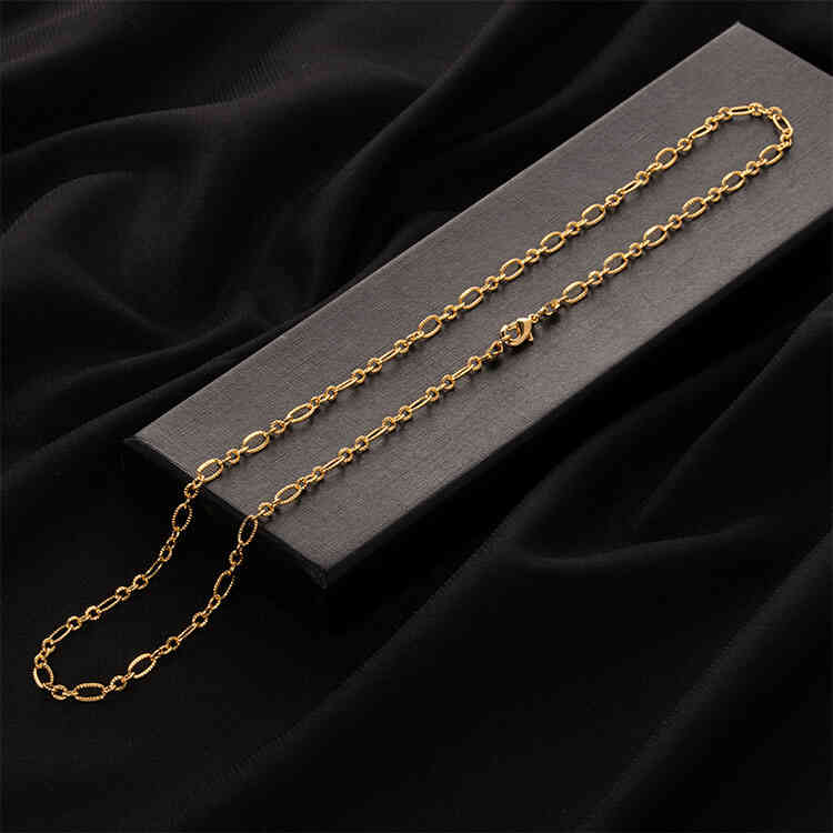 Cadena ORO AURUX Ovalo 45 cm