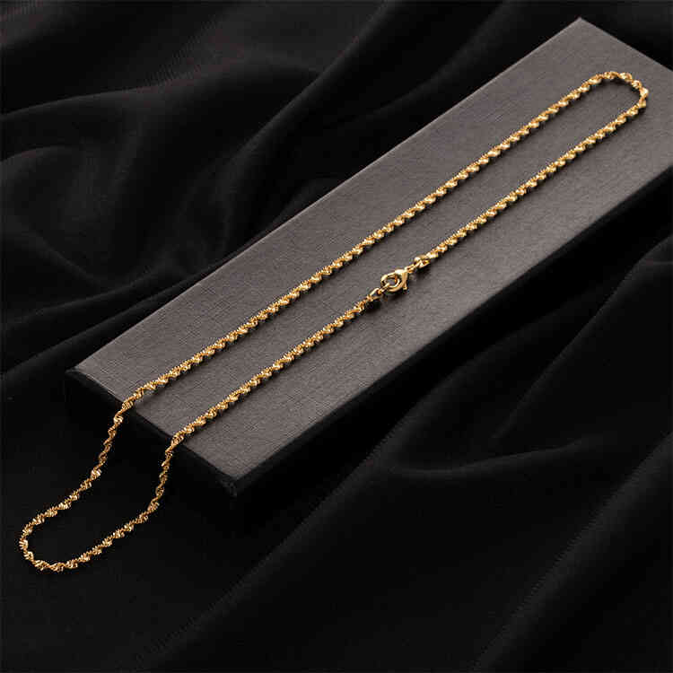 Cadena ORO AURUX Singapur 45 cm