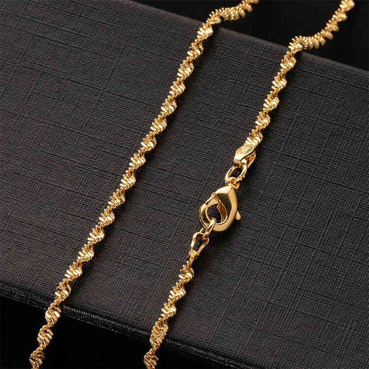 Cadena ORO AURUX Singapur 45 cm