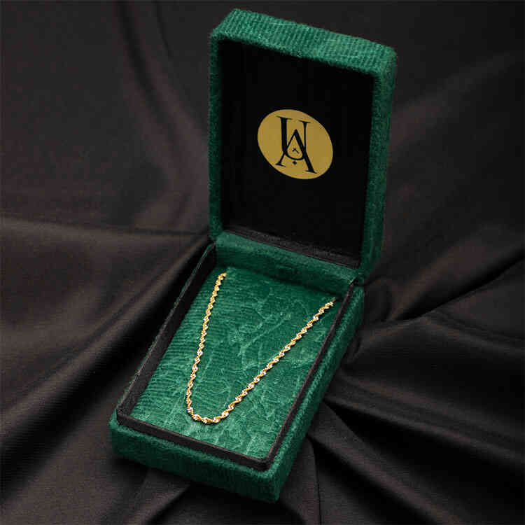Cadena ORO AURUX Singapur 45 cm