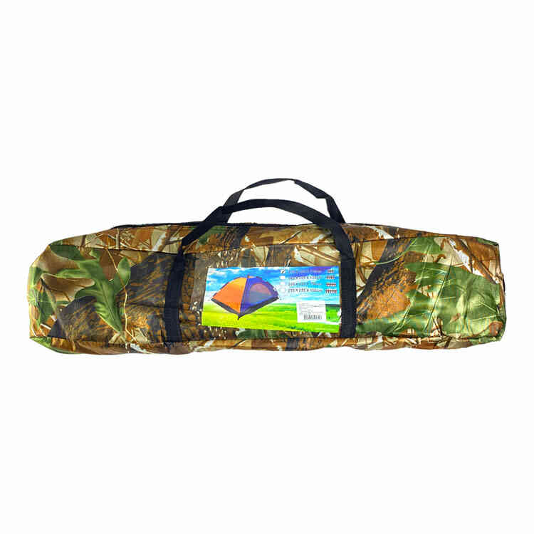Carpa Automática para Camping Camuflada para 3 Personas