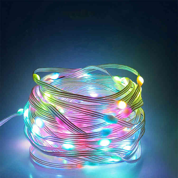 Cinta LED Multicolor RGB 10 metros USB con Control Remoto