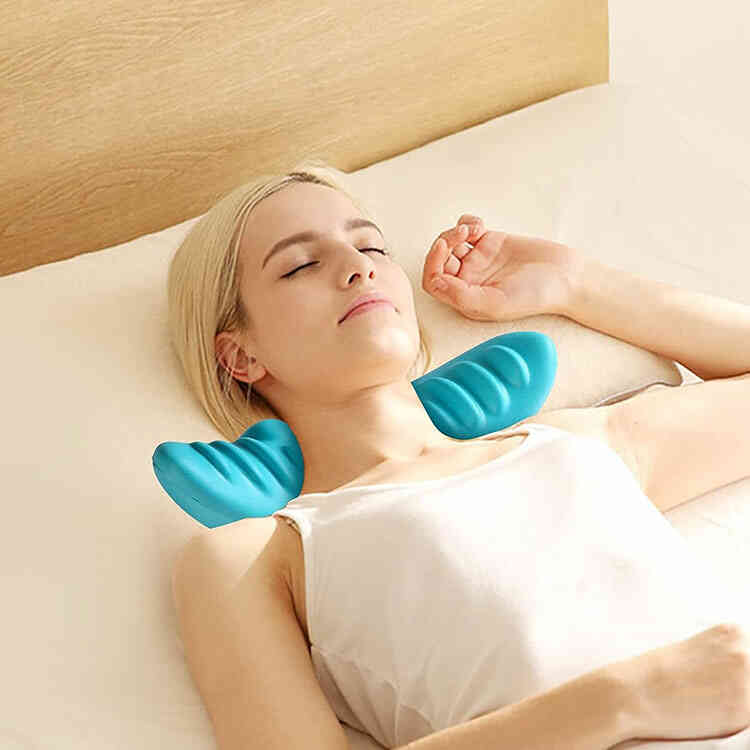 Cojín Relajante Muscular Cervical | Almohada de Masaje para Aliviar el Dolor en el Cuello