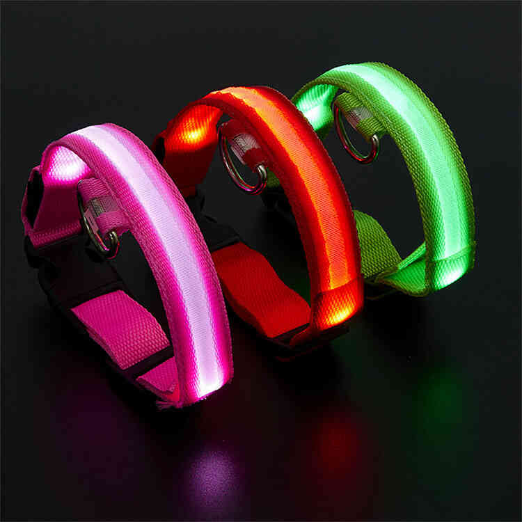 Collar con Iluminación LED para Mascotas | Collar de Seguridad Anti Perdida