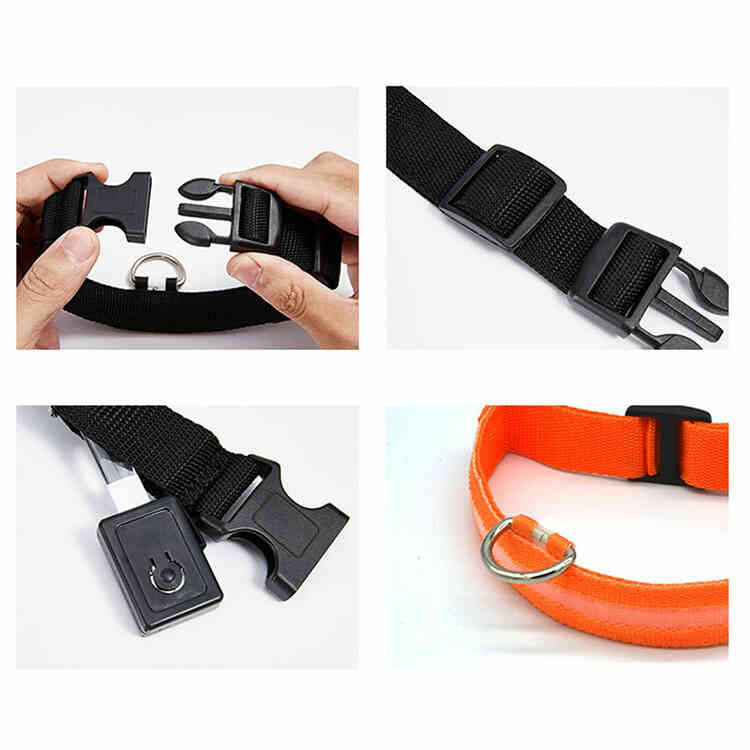 Collar con Iluminación LED para Mascotas | Collar de Seguridad Anti Perdida
