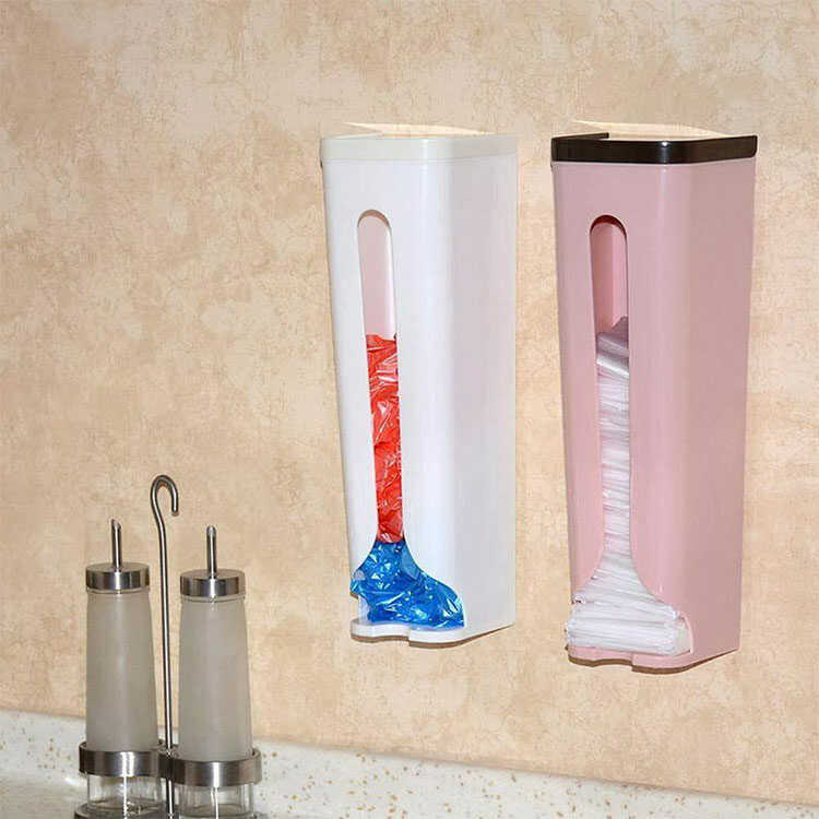 Dispensador de Bolsas Plásticas con Ventosas