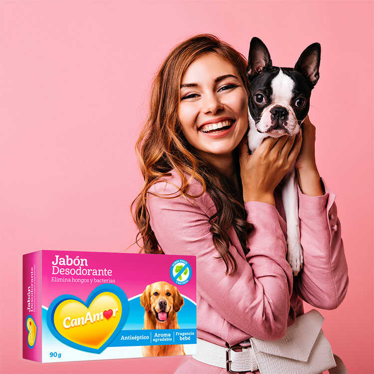 Jabón Desodorante Mascotas Canamor