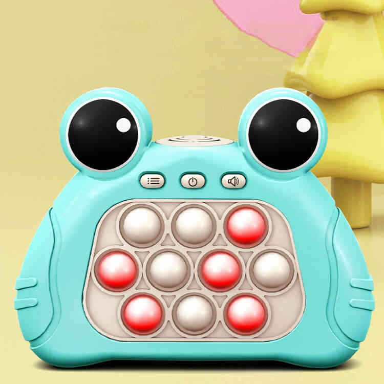 Juego de Burbujas Pop It Eléctrico Push Game | Juguete Antiestrés para Niños y Adultos