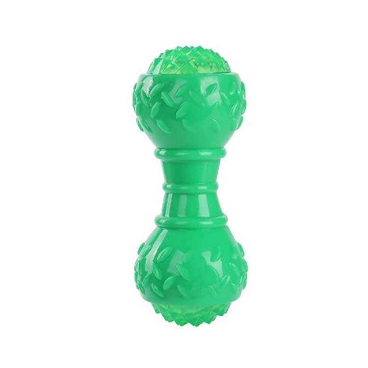 Juguete Rasca Encías para perro forma de hueso con iluminación
