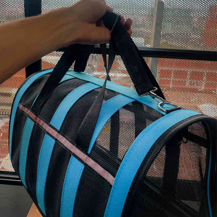 Maleta transportadora para mascotas