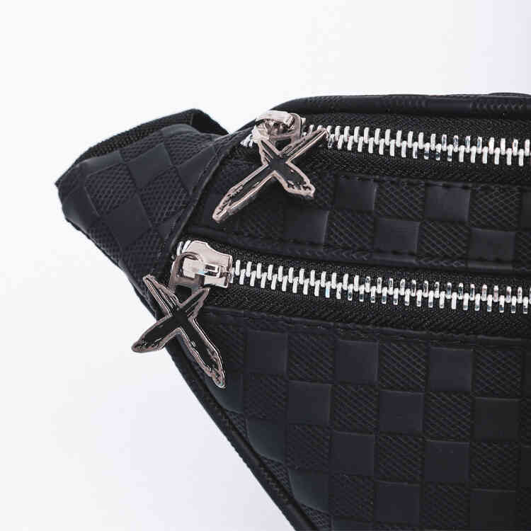Riñonera Double Chess All Black Laequis