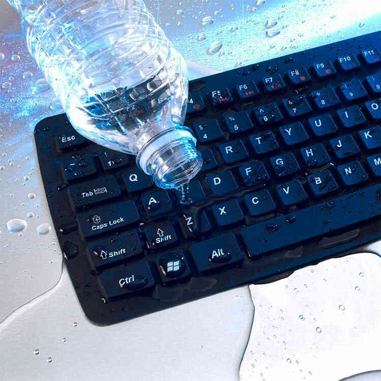 Teclado Flexible de Silicona