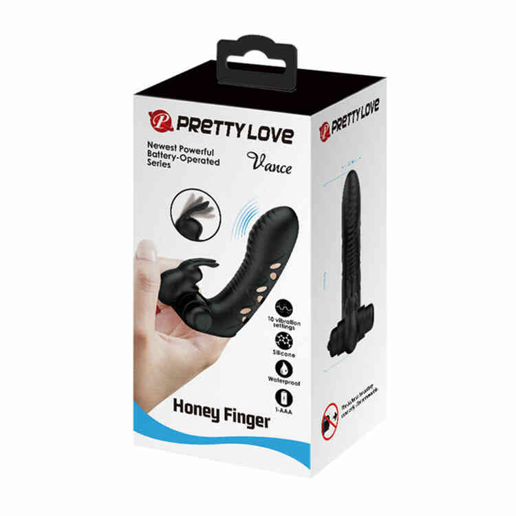 Vibrador para Dedos 10 Modos de Vibración Vance Pretty Love