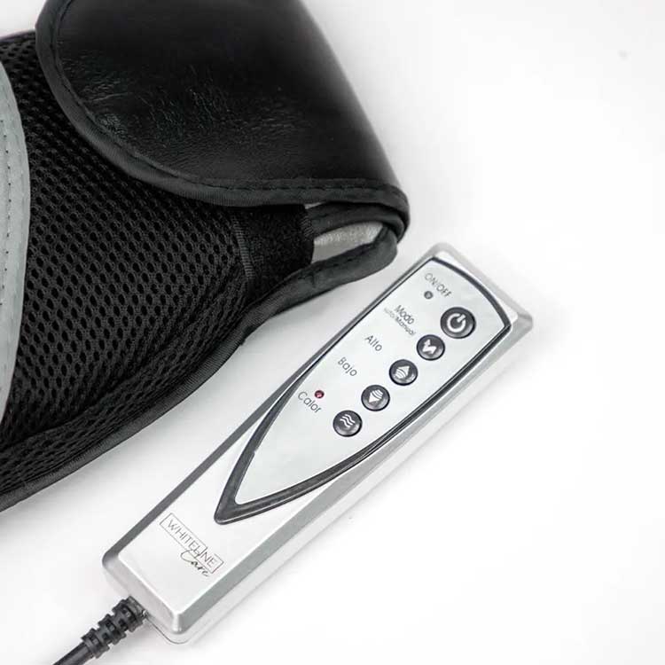 Cinturón de electroestimulación con difusor de calor para reducción de medidas con masajeador oscilante Whiteline Care