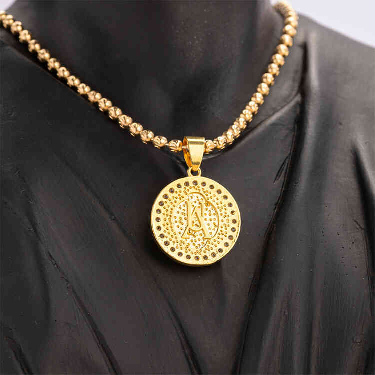 Medallón San Benito Tipo Diamante | ORO AURUX