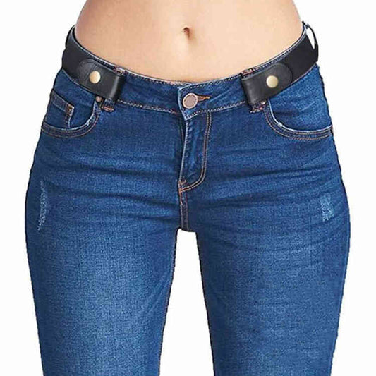 Correa Elástica sin Hebilla con Broche | Pantalones para Hombre y Mujer