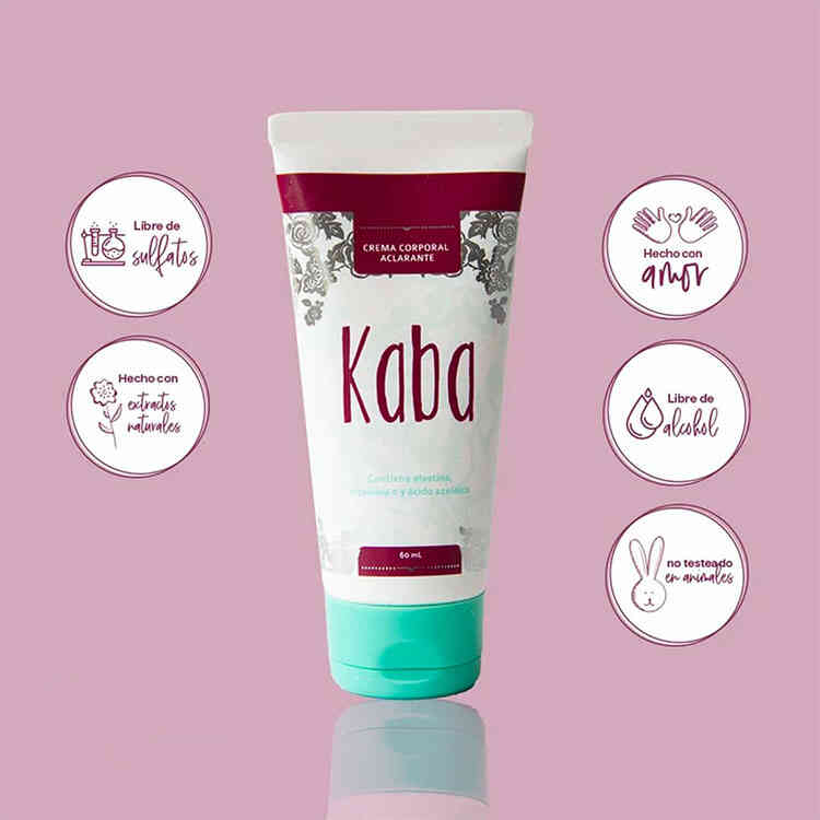 Crema Corporal Aclarante Kaba 60ml