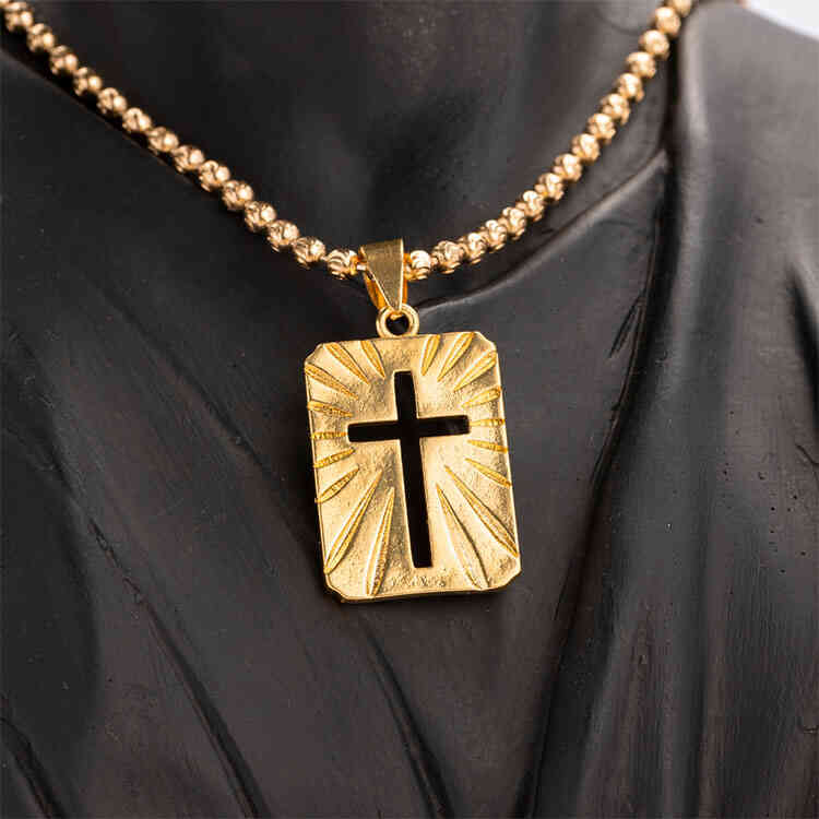 Dije Cruz Salvador | ORO AURUX