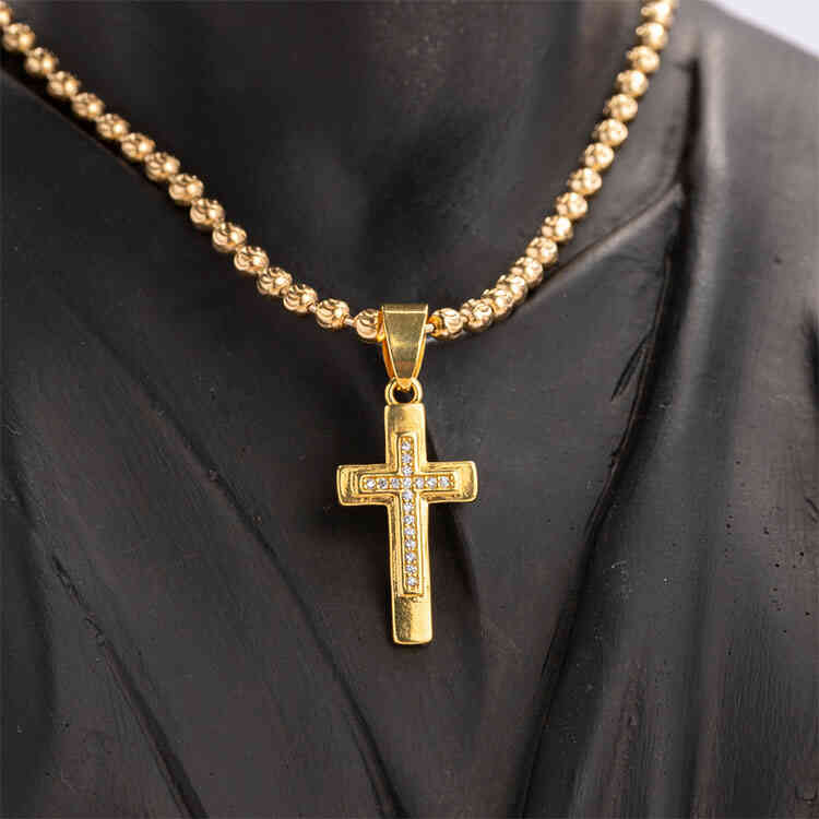 Dije Sacramento Tipo Diamante | ORO AURUX