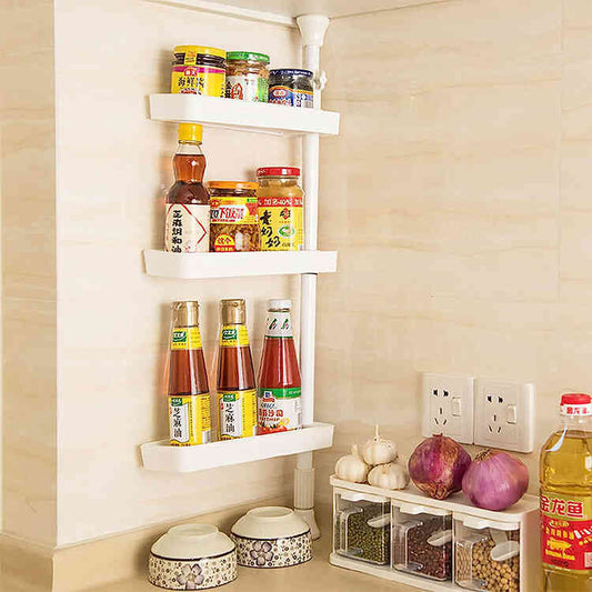 Estante Organizador de Especias para Cocina | Estante Giratorio sin Perforaciones de Pared