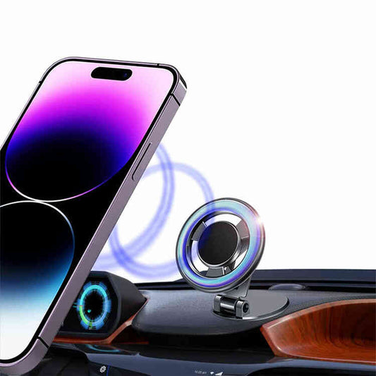 Soporte Magnético de Celular para Carro Plegable y Giratorio 360º QY47