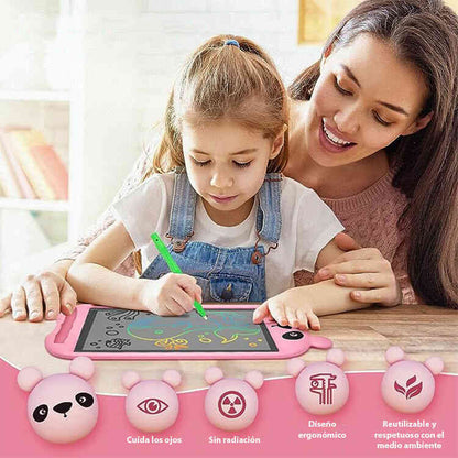 Tableta Mágica de Escritura Borrable para Niños Portátil de Pantalla LCD